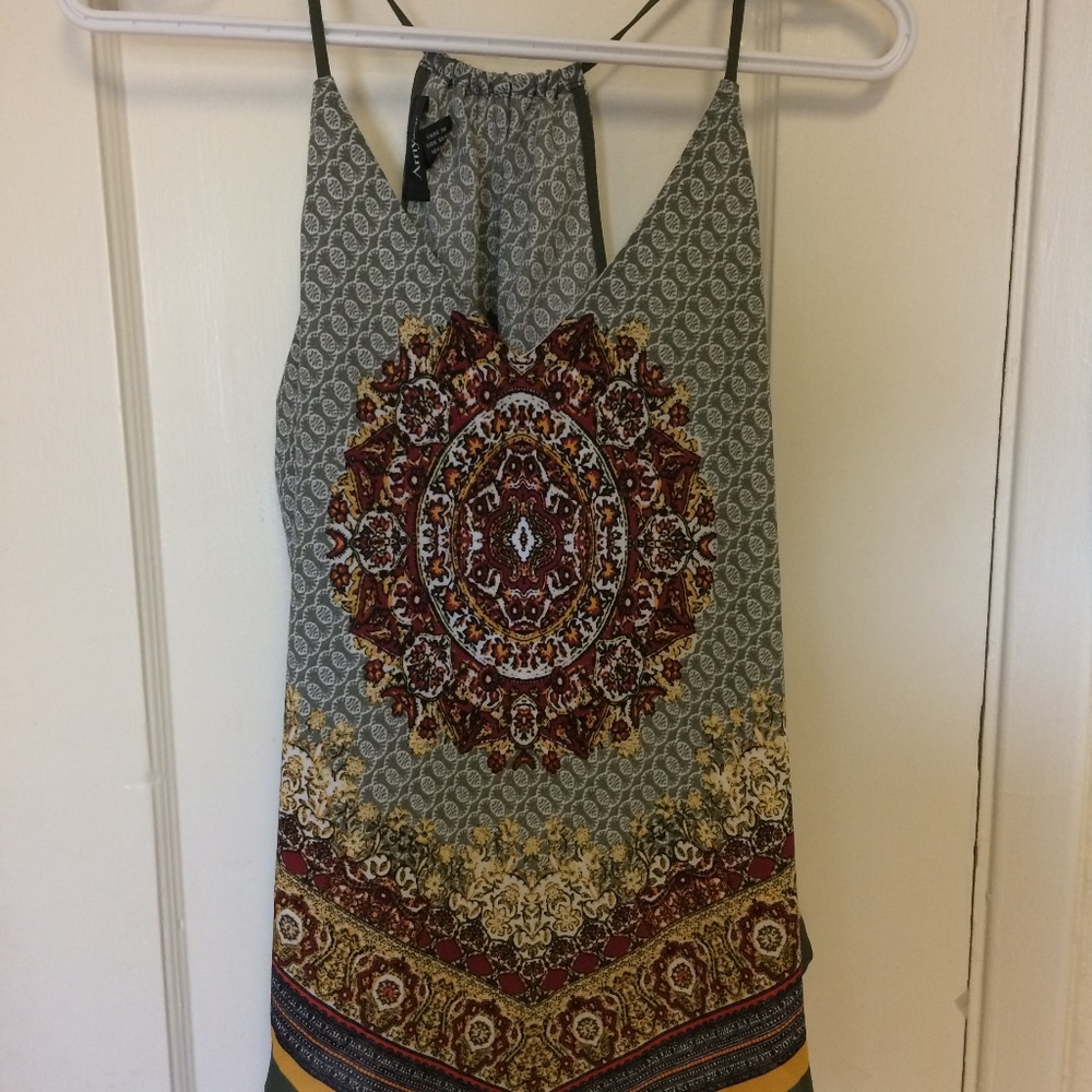 Colorful V Neck tanktop